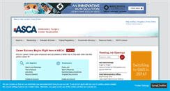 Desktop Screenshot of careercenter.ascassociation.org
